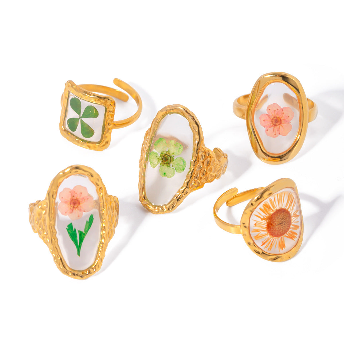Female Minority Simple Advanced Light Luxury Rings