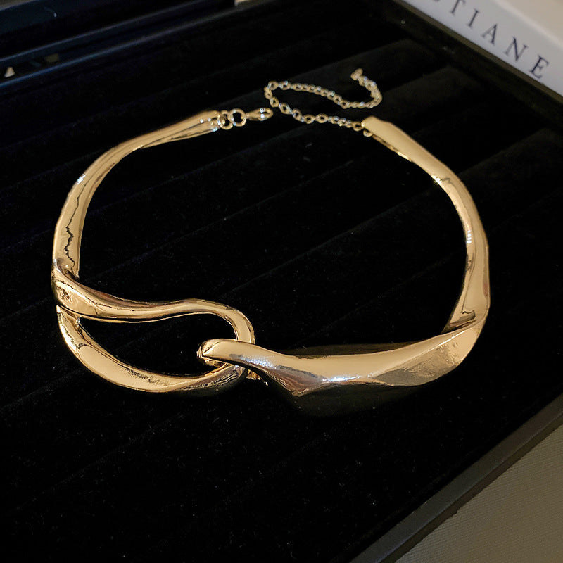 Hinge Glossy Niche Personalized Cold Style Necklaces