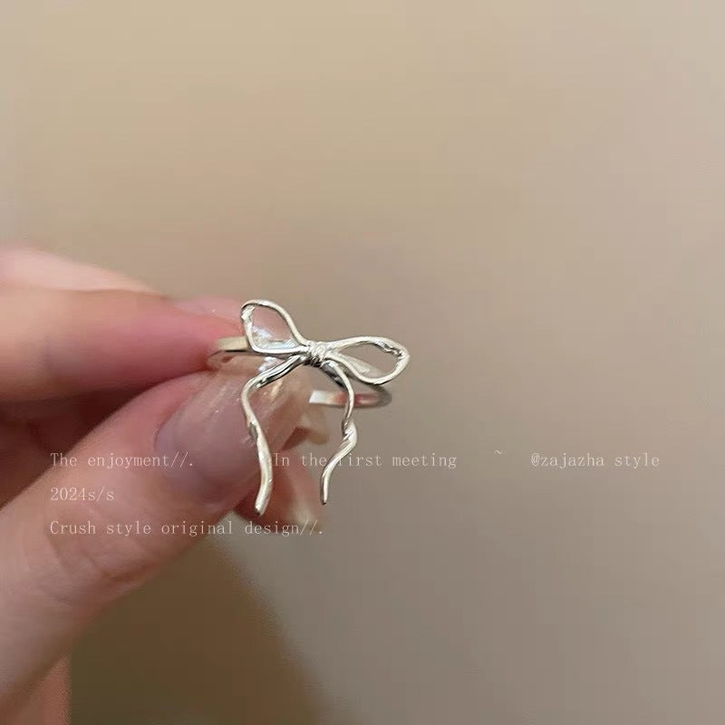 Female Summer Light Luxury High Sense Rings