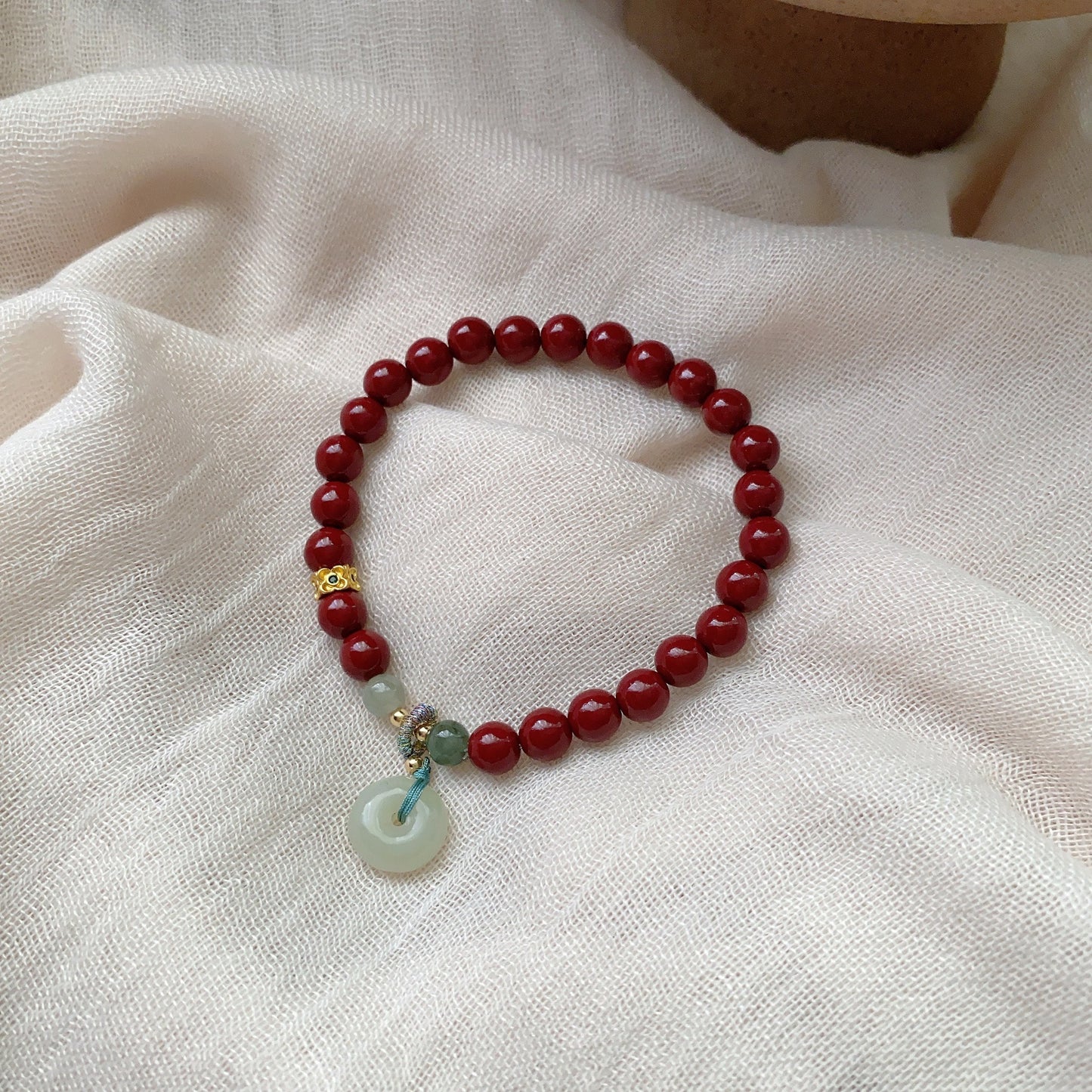 Women's Money Drawing Luck Changing Peach Retro Ethnic Style Bracelets