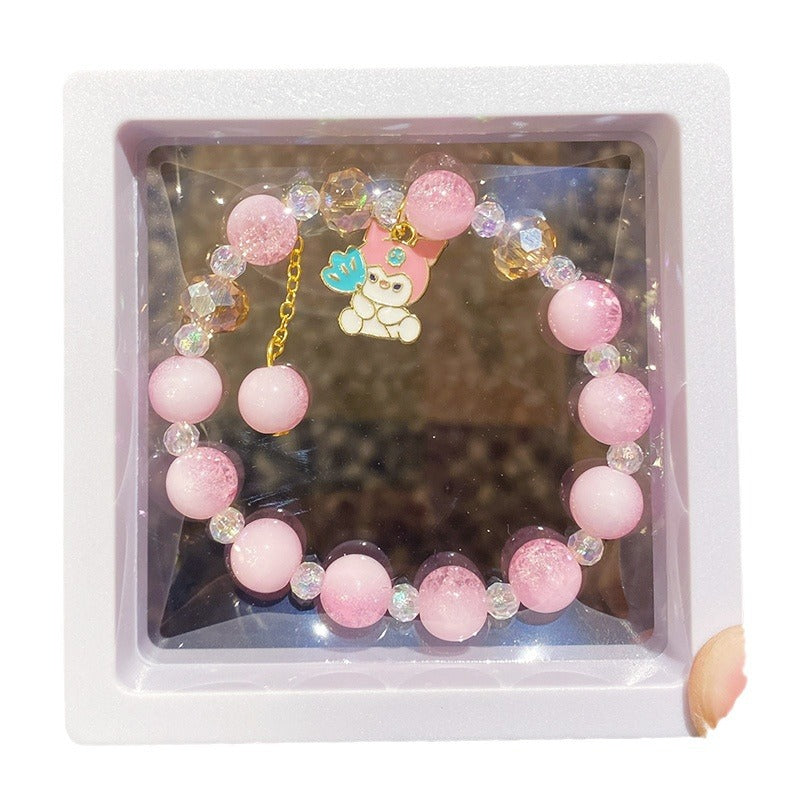 Children's Cartoon Colored Glaze Get Goods Pacha Dog Gift Bracelets