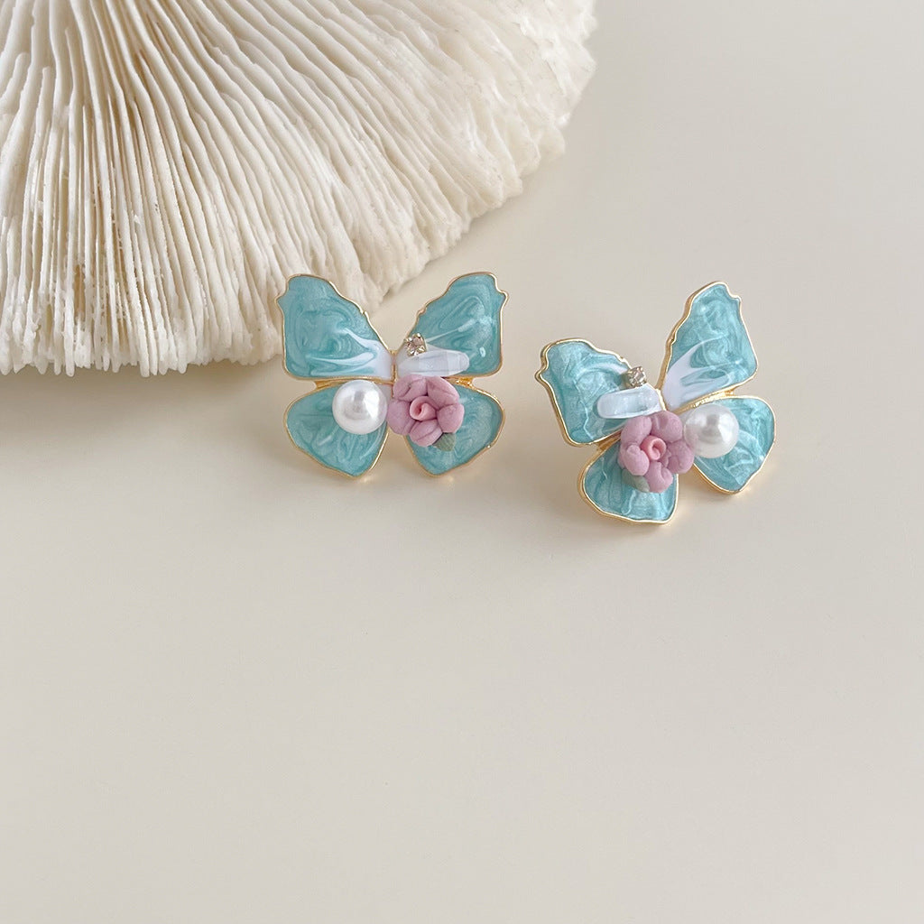 Butterfly Female Sweet Fresh Vacation Style Rings