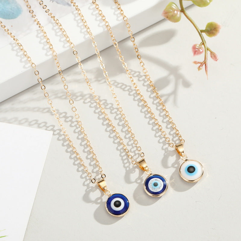 Versatile Devil's Eye Blue Eyes Turkish Necklaces