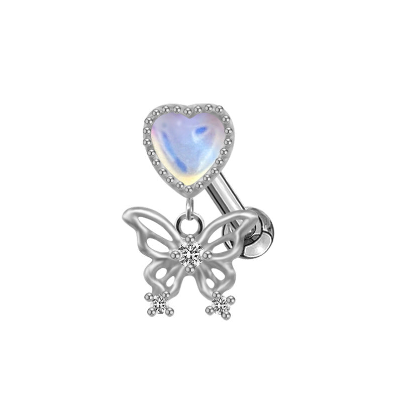 Butterfly Ear Bone Bow Heart Wings Earrings