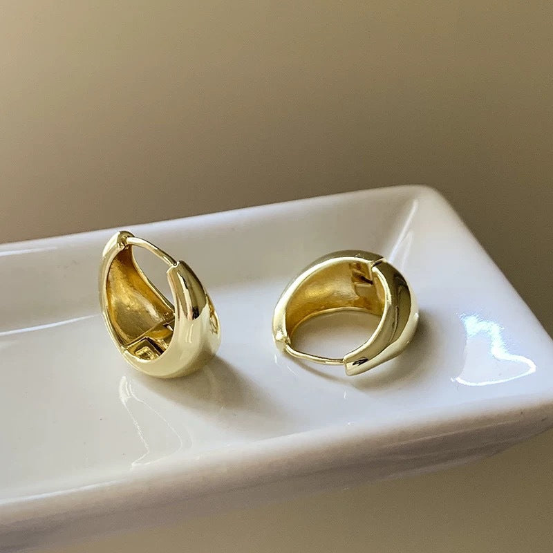 Women's Style Metal Geometry High Sense Ear Rings