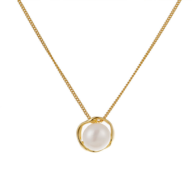 French Retro Freshwater Pearl Female Niche High-grade Necklaces