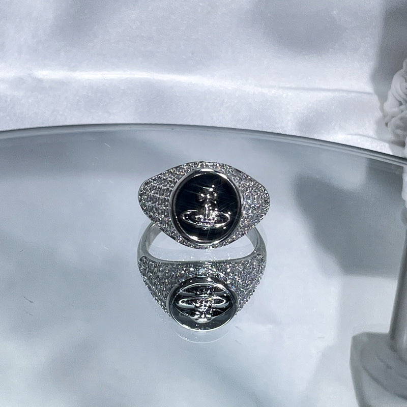 Glazed Open Female Sweet Grace Cool Affordable Luxury Fashion Rings