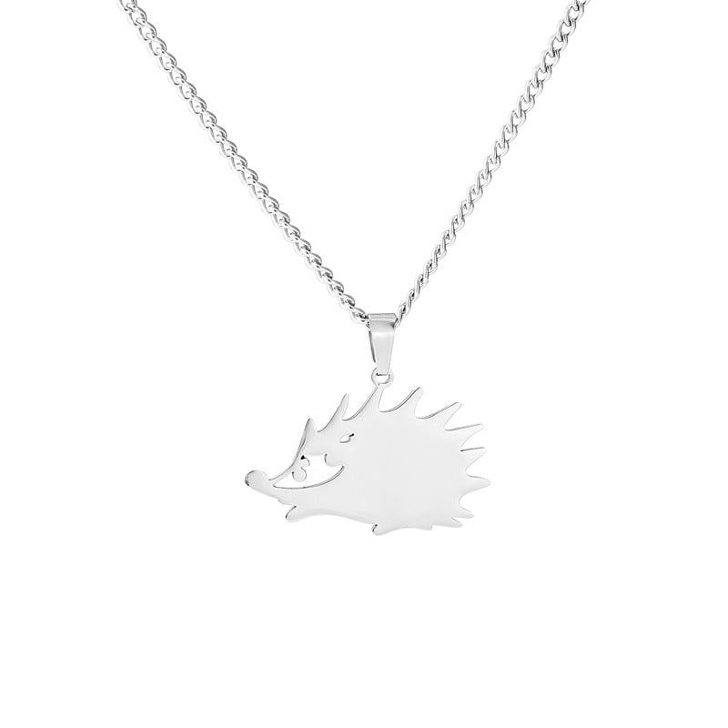 Women's & Men's Lei Hedgehog Neutral Fashion Geometric Sweater Necklaces