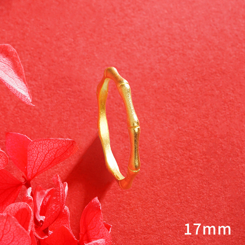 Female Niche High Sense No Color Rings