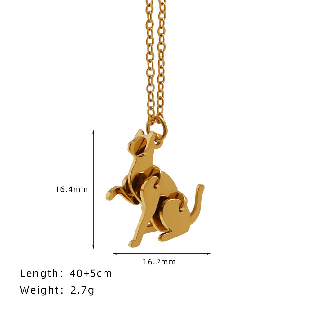 Cute Pet For Girlfriends Clavicle Chain Necklaces