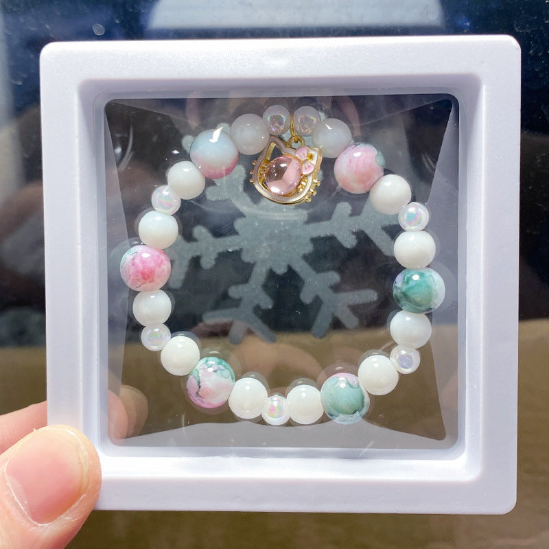 Women's High-grade Gourd Beaded Light Luxury Korean Style Girlfriends Bracelets