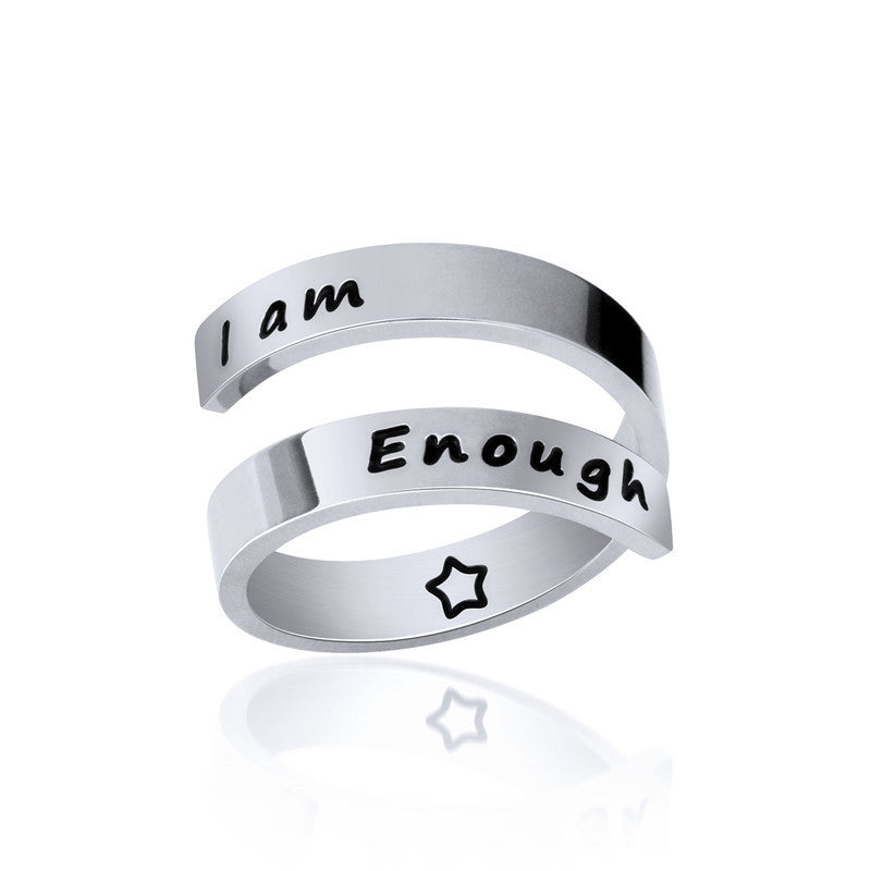 Popular Jewelry Personalized Stainless Steel Titanium Rings