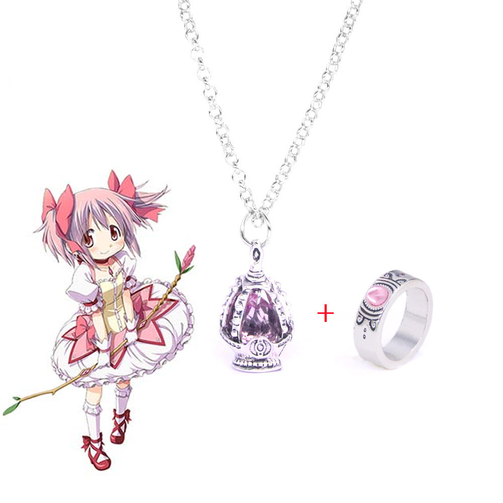 Anime Peripheral Magi Soul Gem Spirit Core Necklaces