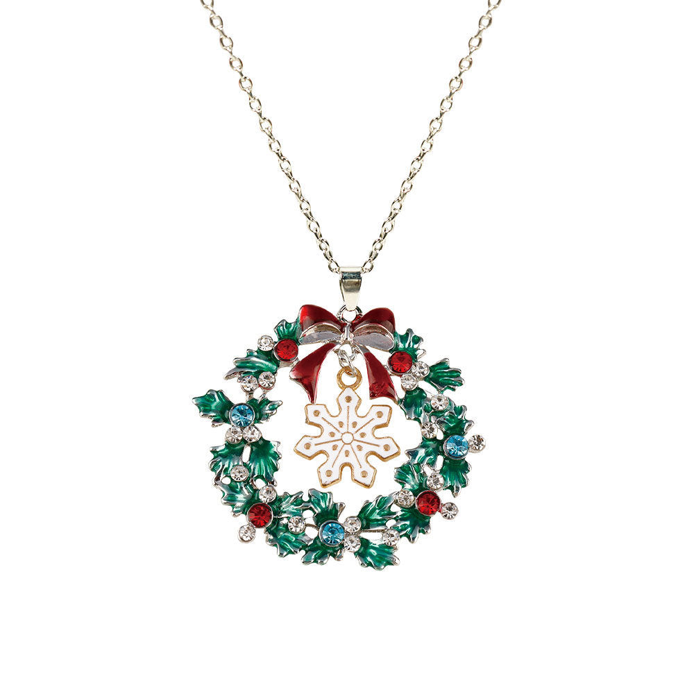 Christmas Diamond Garland Popular Sweater Chain Necklaces