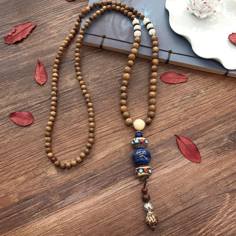 Women's & Men's Retro Ethnic Style Long Sweater Chain Necklaces
