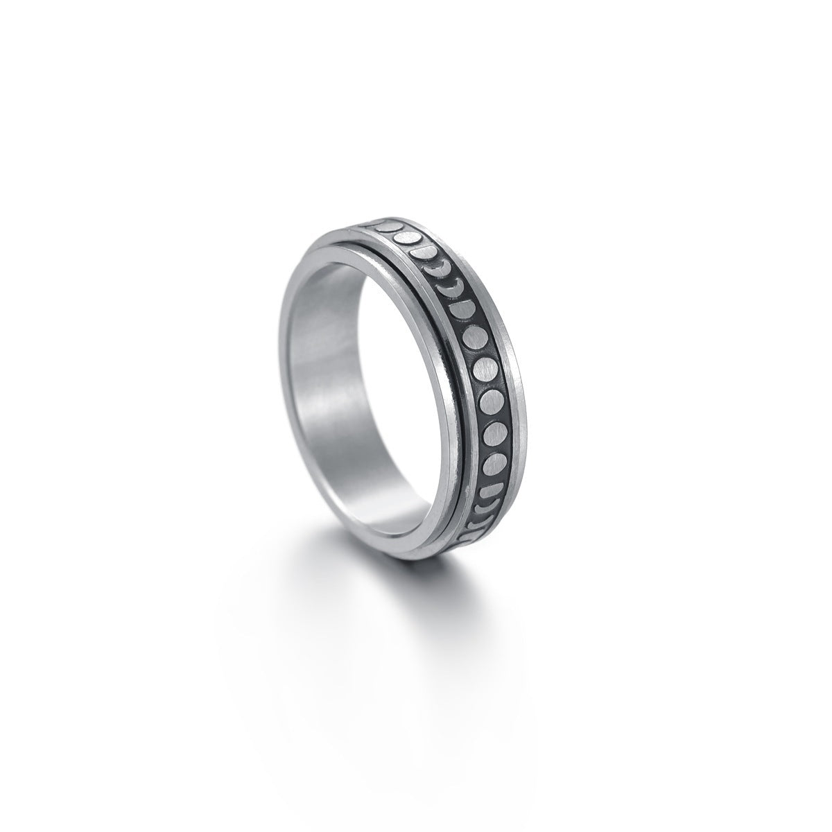 Men's Pretty Casual Stainless Steel Couple Rings
