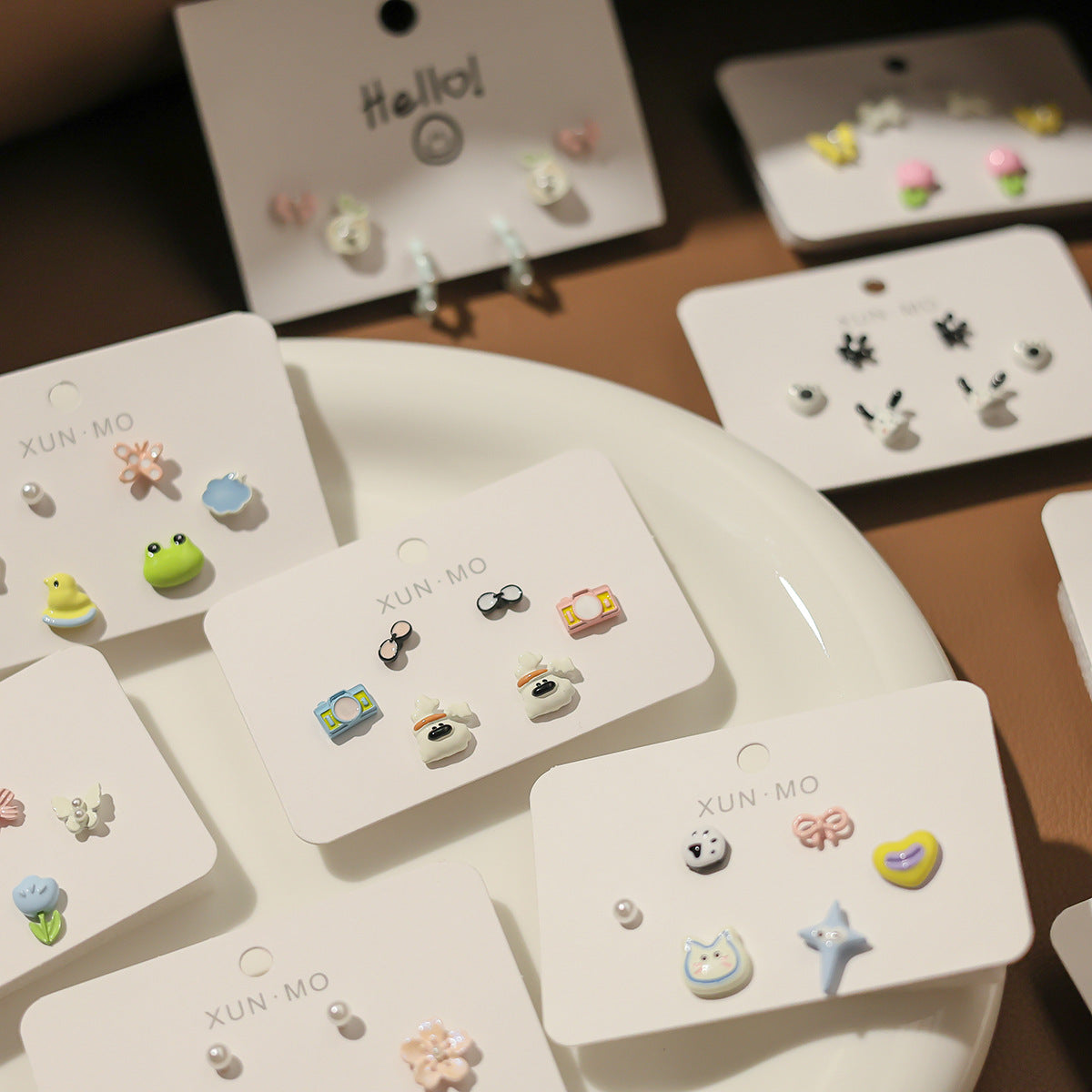 Cartoon Cat Sier Suit Small Childlike Sleeping No Rings