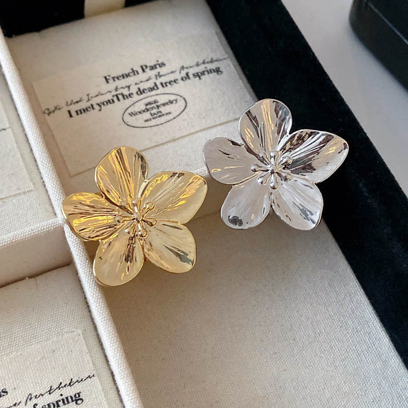 Flower Open Personalized Fashionable Jewelry Niche Exaggerated Rings