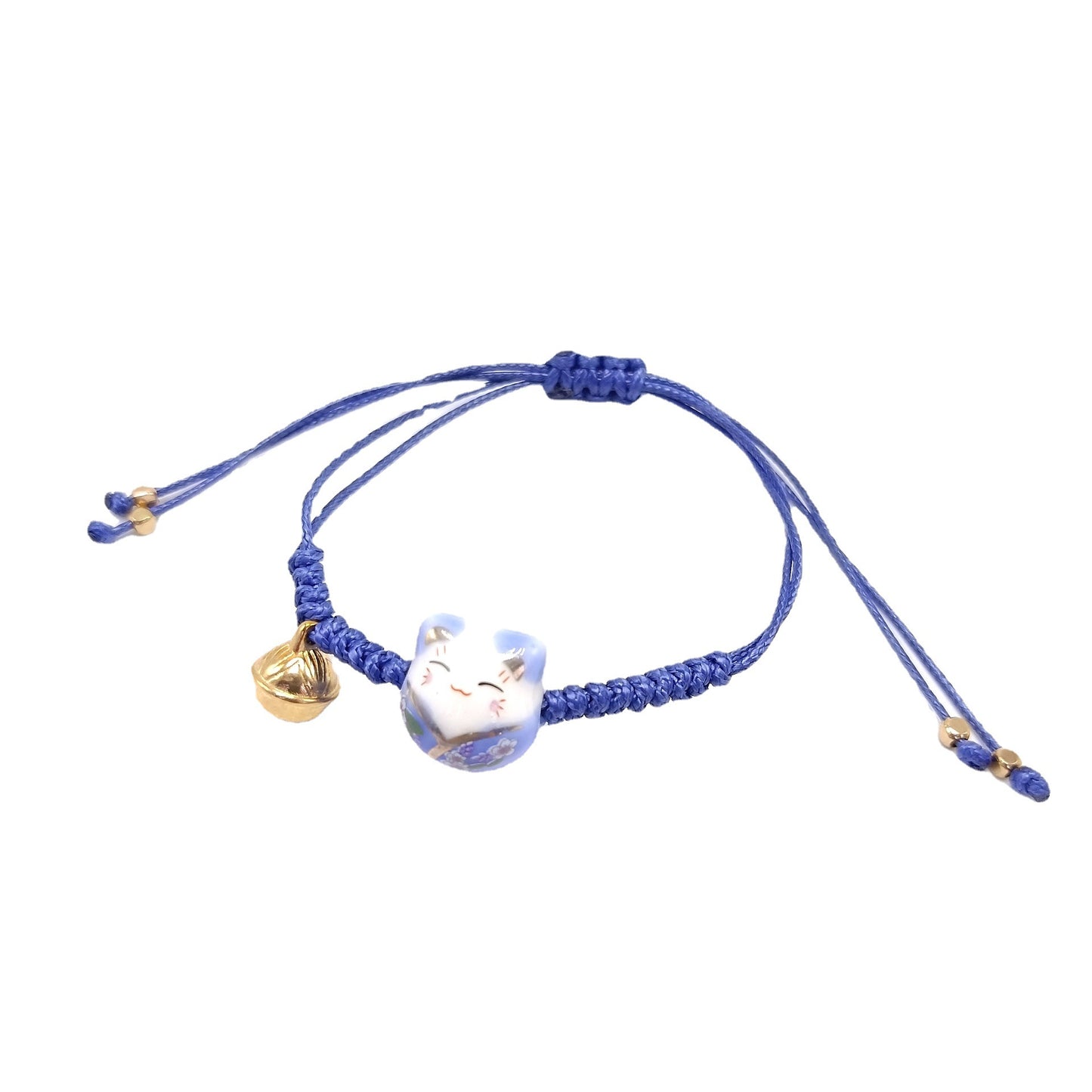 Cute Ceramic Lucky Cat Kitty Female Bracelets
