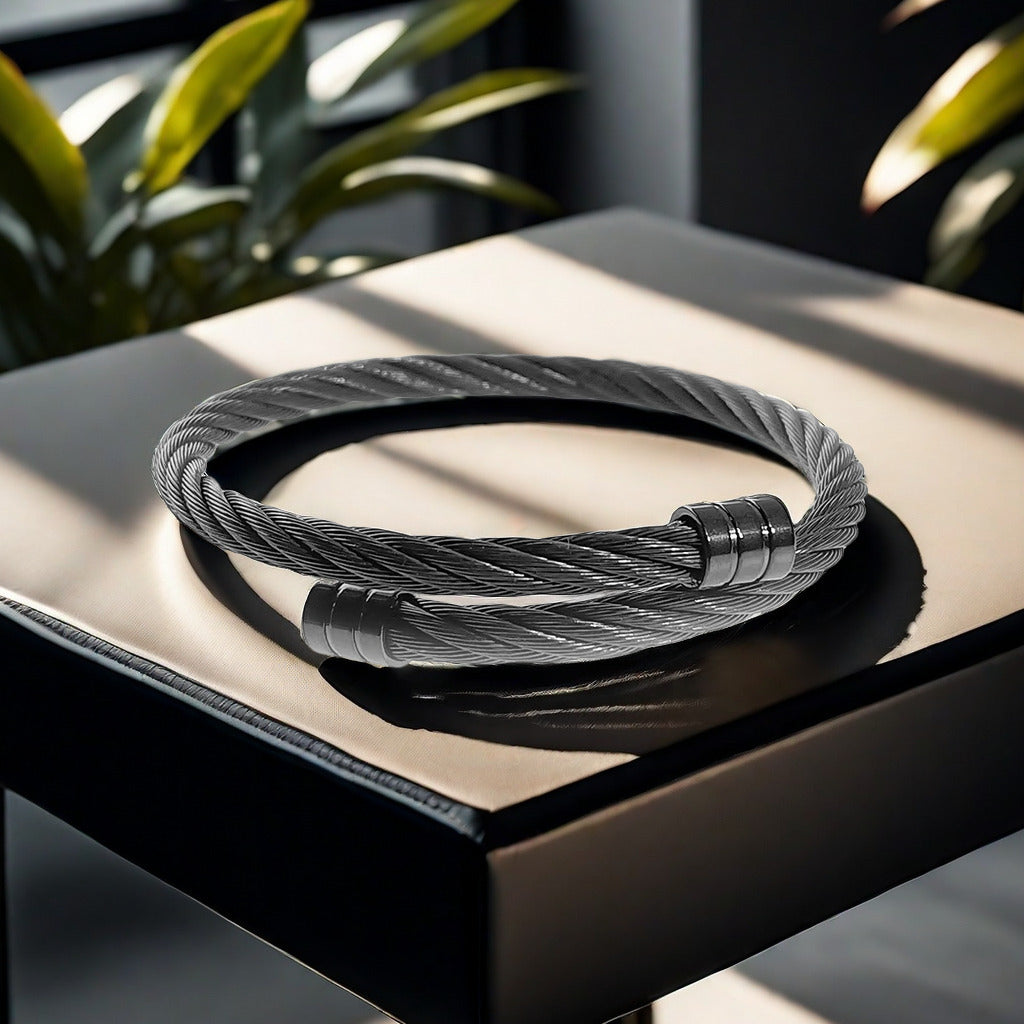 Steel Wire Open Elastic Ornament Small Bracelets