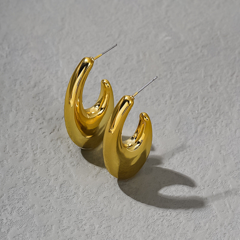 Women's Affordable Luxury Fashion Niche Design Irregular Earrings