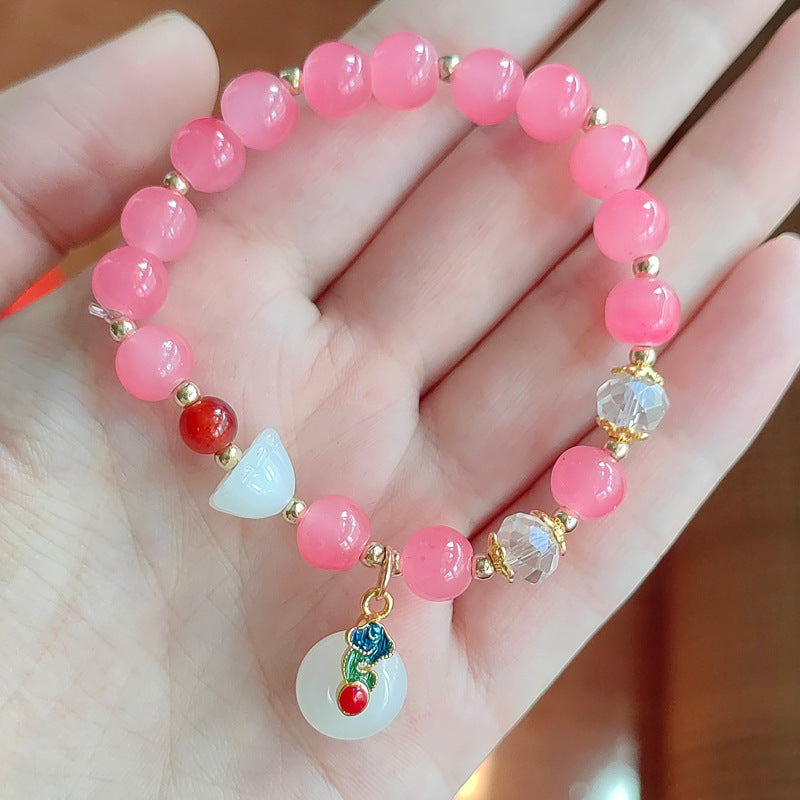 Jade Female Live Gift Girlfriends Ornament Bracelets