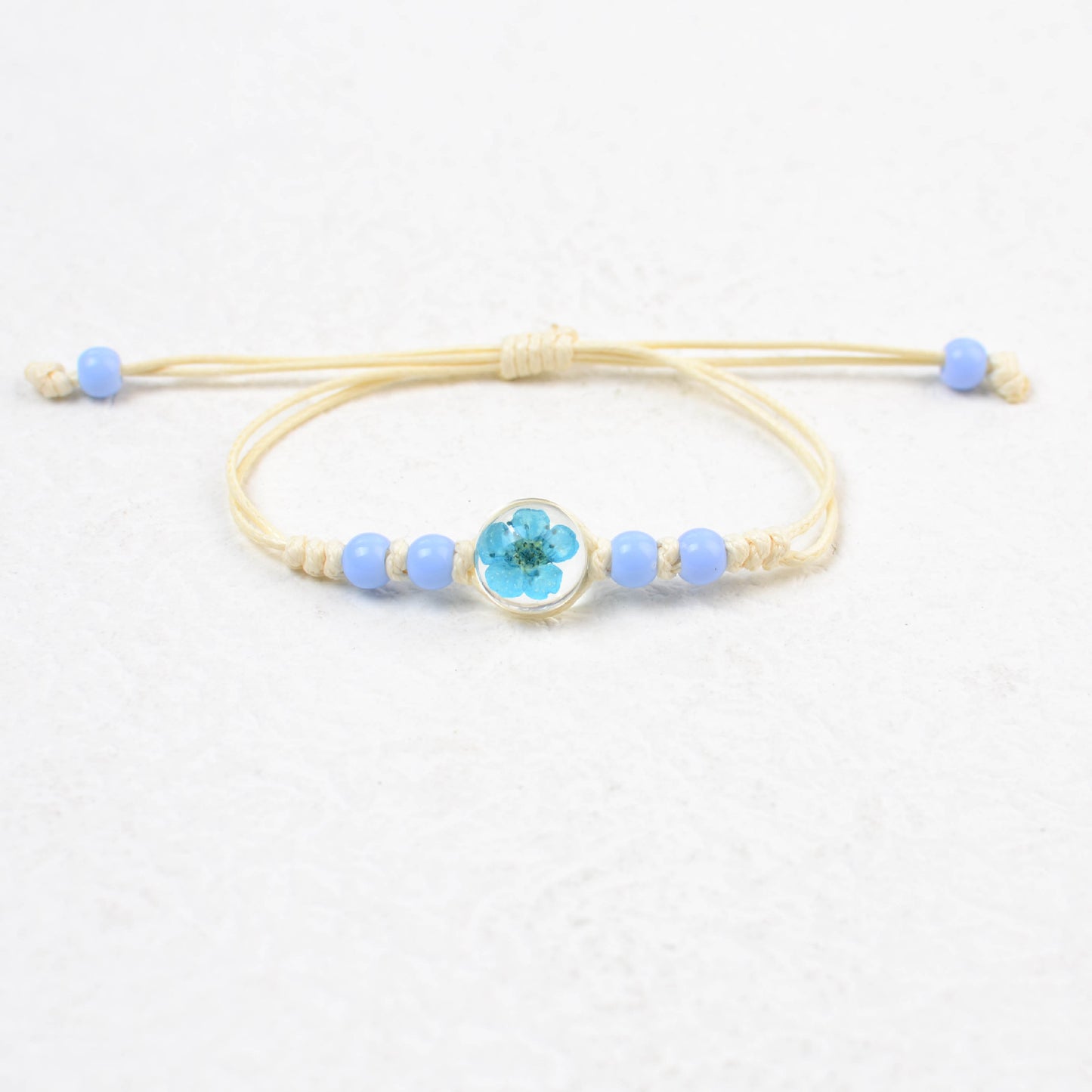 Fresh Narcissus Cherry Blossom Hand-woven Scenic Bracelets