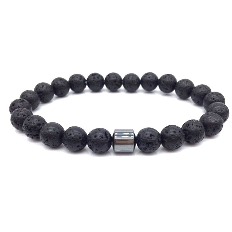 Magnetic Hematite White Turquoise Handmade Beaded Bracelets
