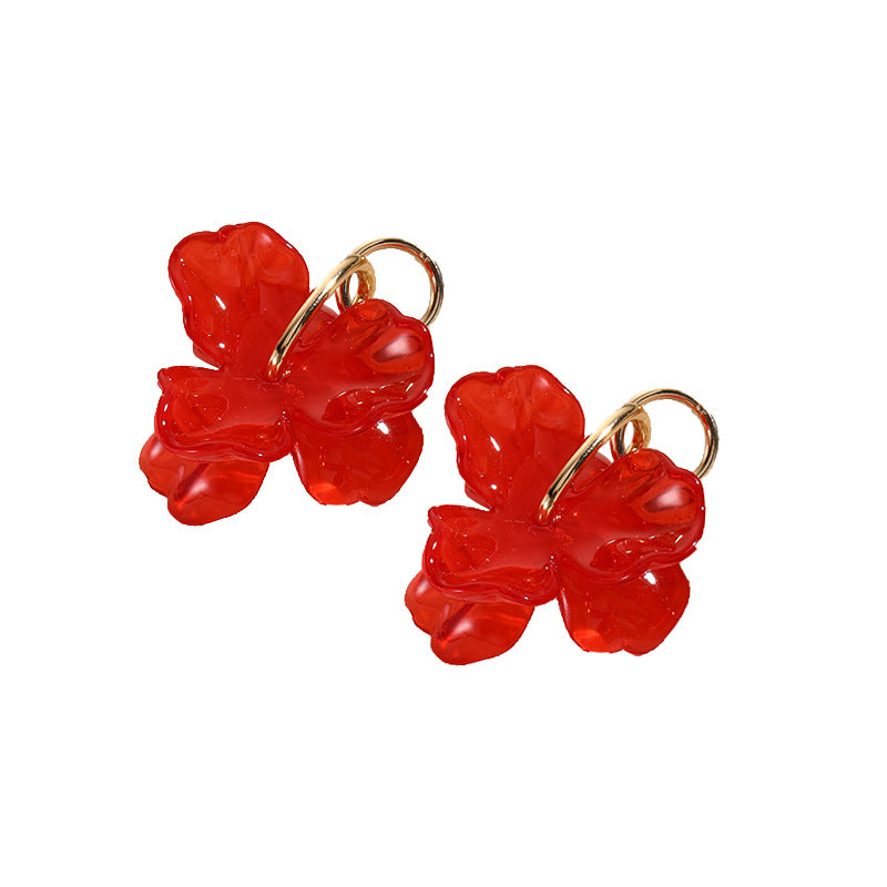 Women's Fashion Handmade Butterfly Shape Multicolor Earrings