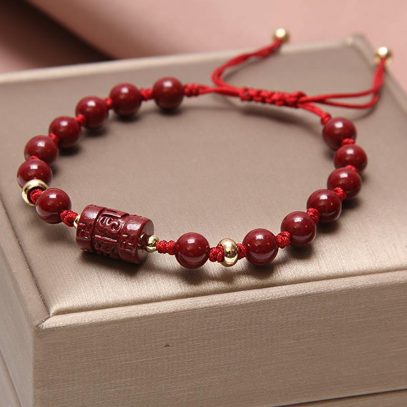 Women's Natural Garnet Crystal Jewelry Girlfriend Gifts Bracelets