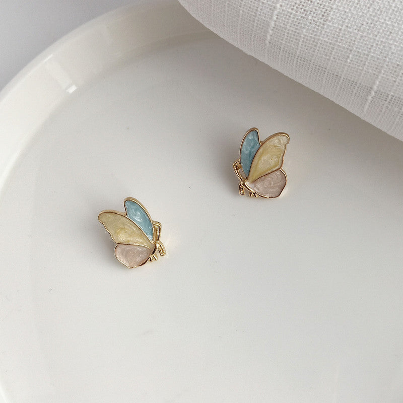 Women's Fashionable Light Luxury Butterfly Design High-grade Rings