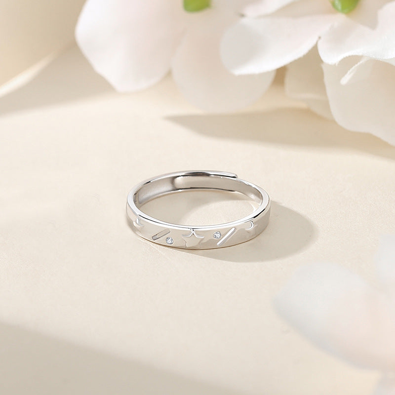 Niche High Sense Love Heart-shaped Creative Rings