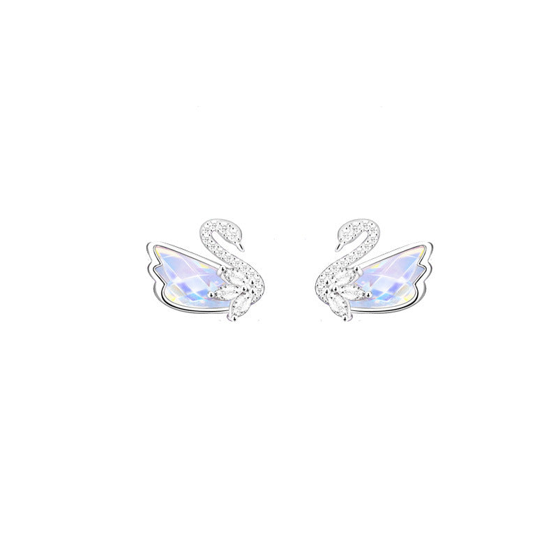 Sterling Sier Aurora Swan Female Special Necklaces