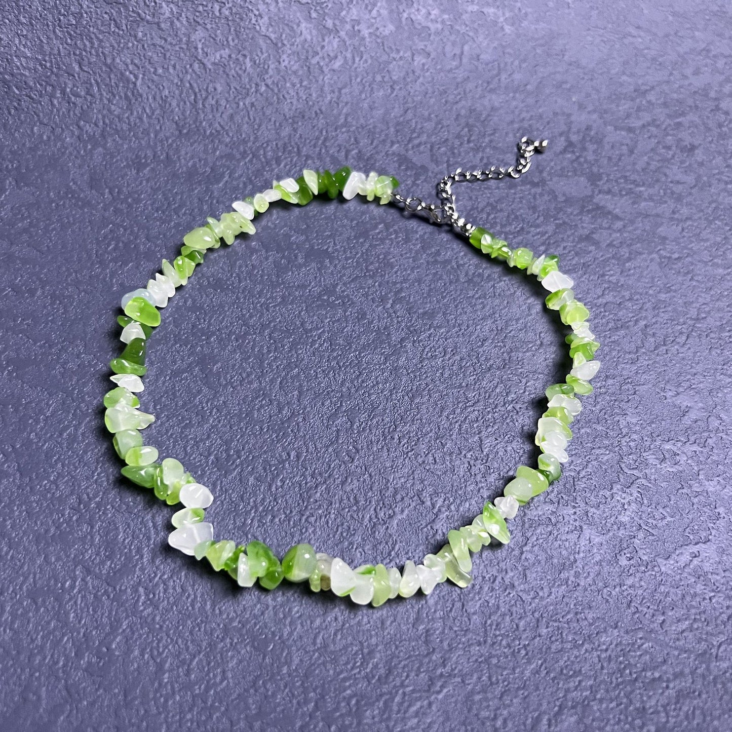 Crystal Irregular Gravel Clavicle Chain Creative Necklaces