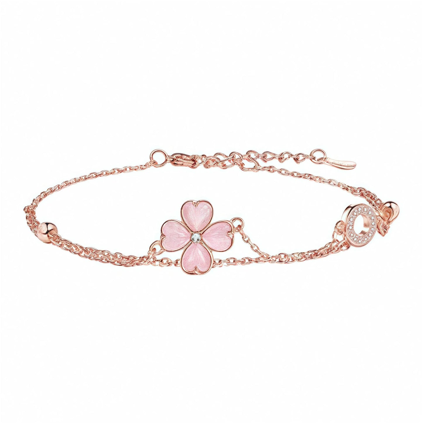 Clover Female Light Luxury Minority Design High-grade Bracelet