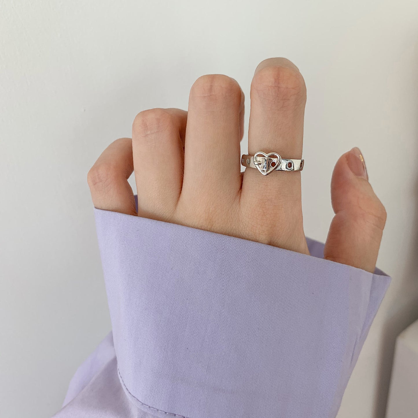 Women's Light Luxury Minority Design Pearl Unique Cross Index Finger Rings