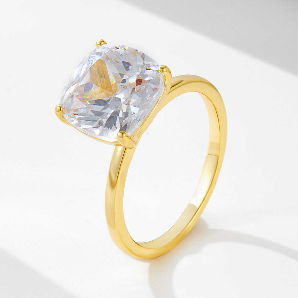 Sterling Sier Temperament Ladies Three-piece Set Rings