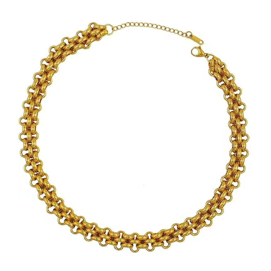 Light Luxury Titanium Steel Collar Clavicle Chain Necklaces