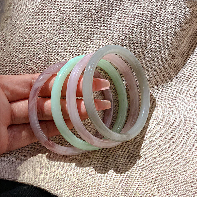 Suit Female Cold Feeling Imitation Jade Temperament Bracelets