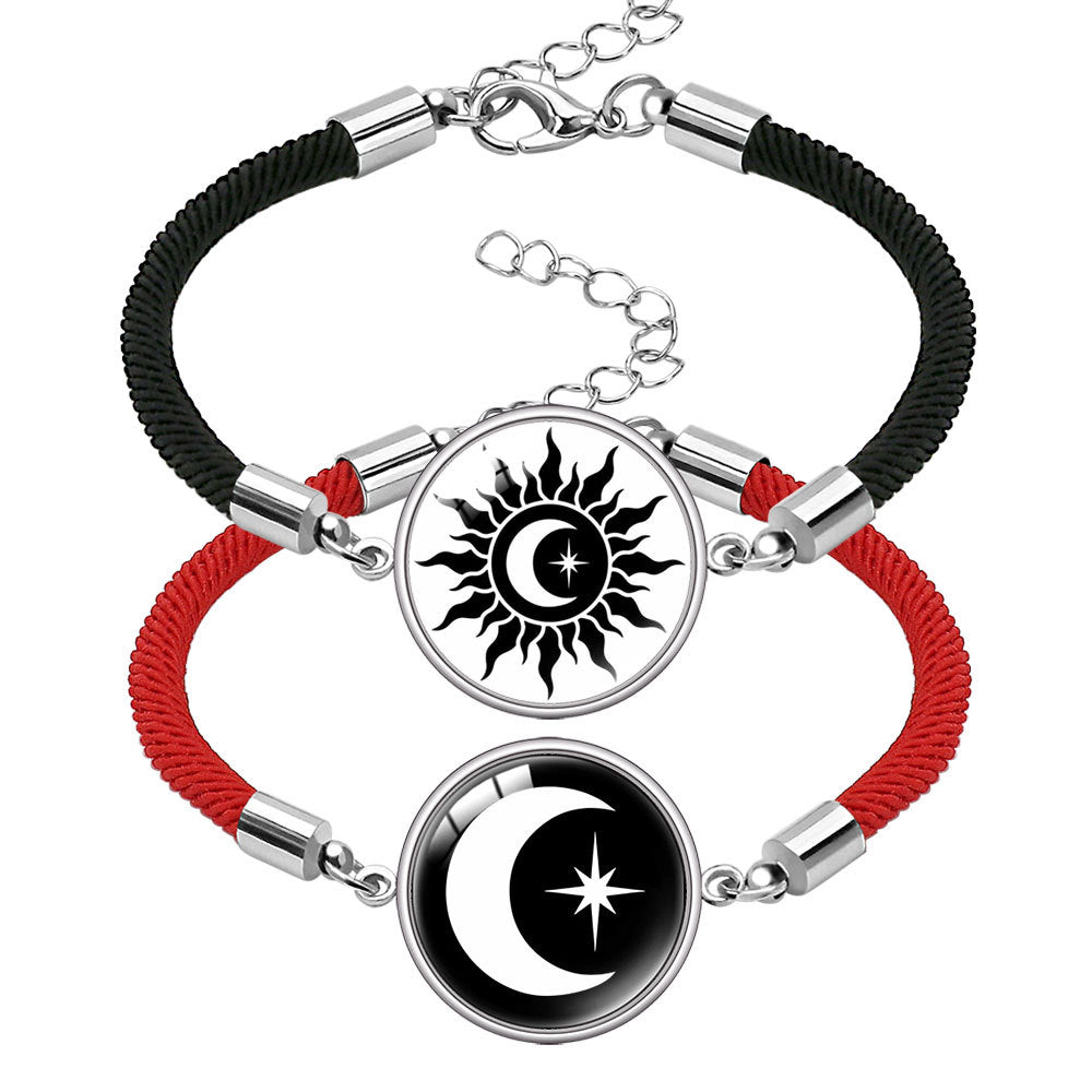 Women's & Men's Woven Hand Strap Valentine's Day Couple Bracelets