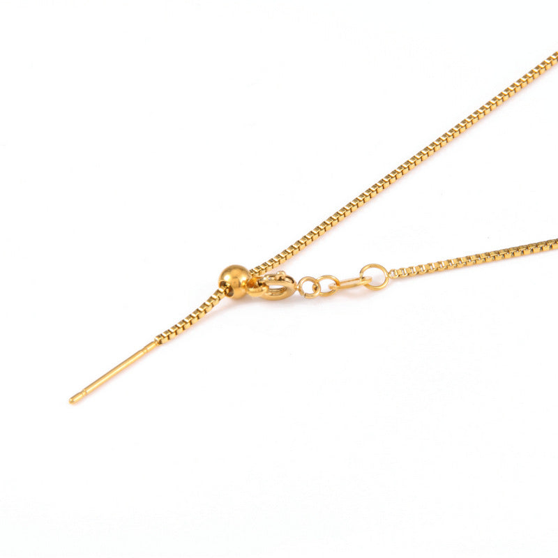 Women's Light Luxury Minority Adjustable Clavicle Chain Necklaces