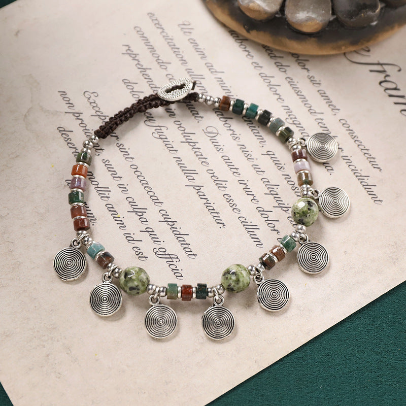 Women's Chinese Ethnic Style Woven Niche Retro Bracelets