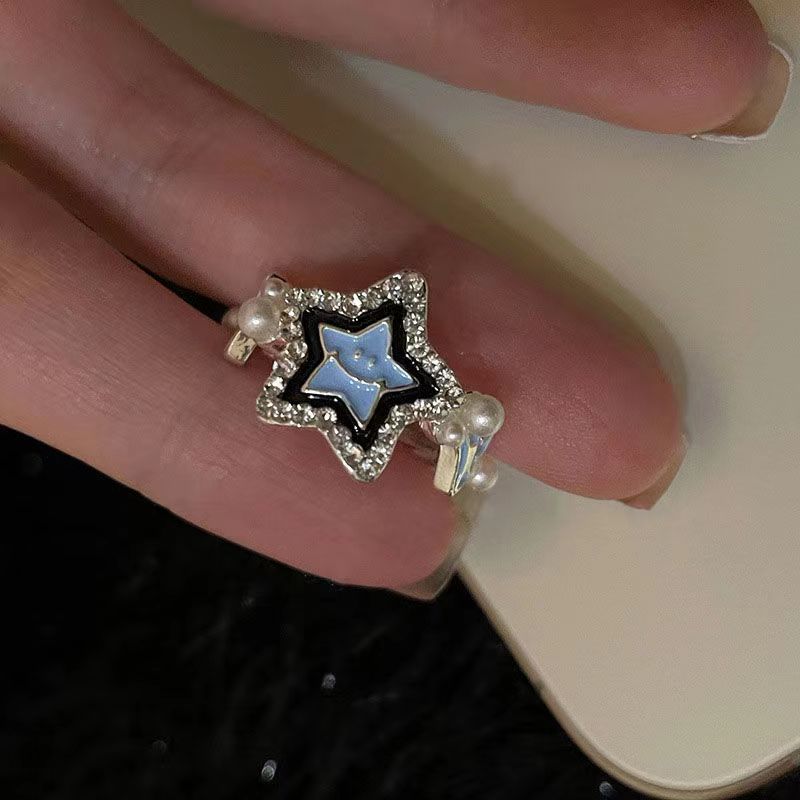 Retro Couple Index Finger Niche Design Rings