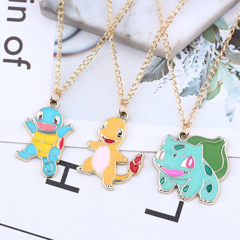 Nostalgic Cartoon Animation Peripheral Special Secret Necklaces