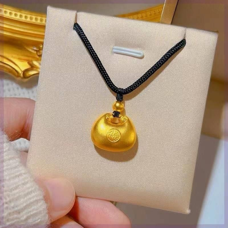 Women's Safety Lock Chinese Style Antique Design Sense Minority Necklaces