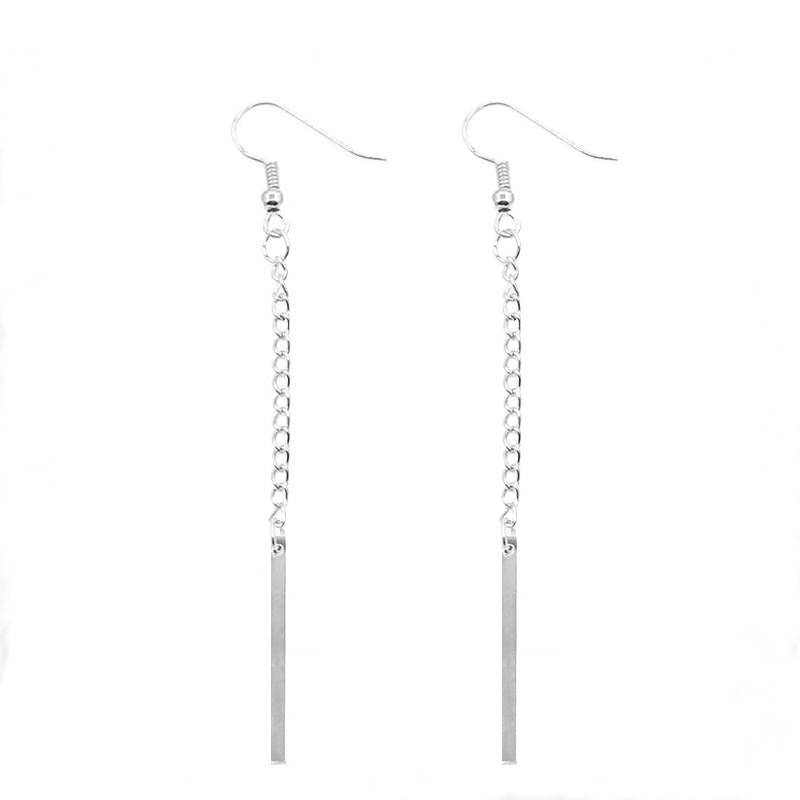 Long Fringe Female Fashion Personality Chain Earrings