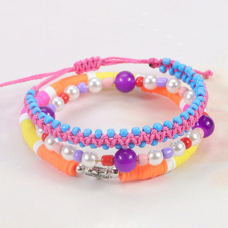 Wax Line Woven Beach Surfing Carrying Bracelets