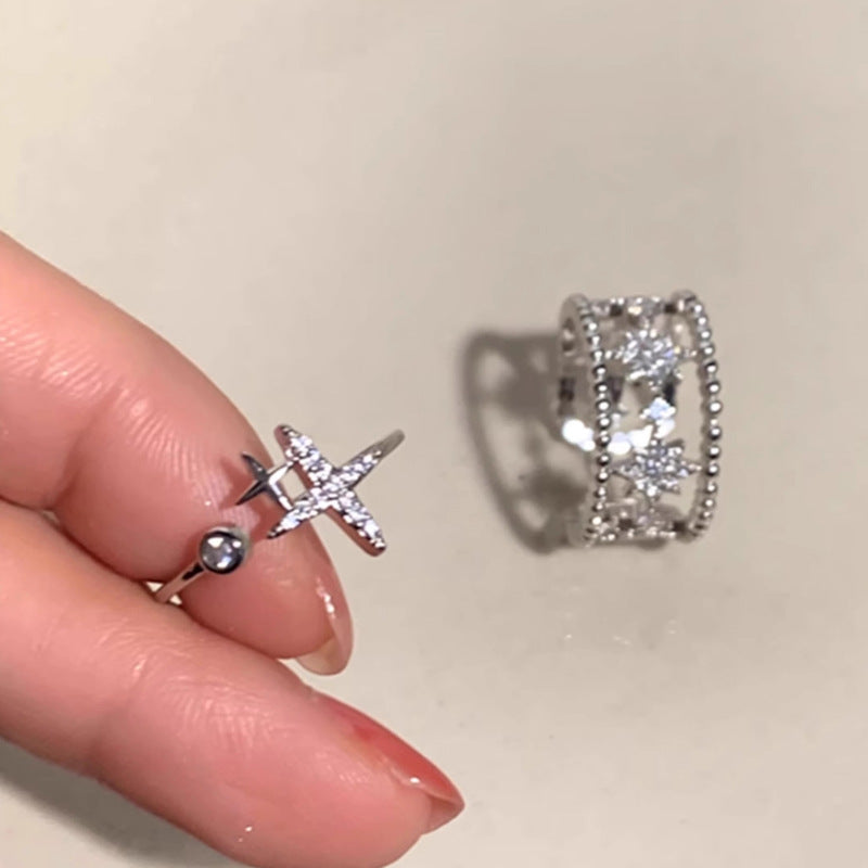 Gentle Niche Temperament Everyday Joker Commuter Rings