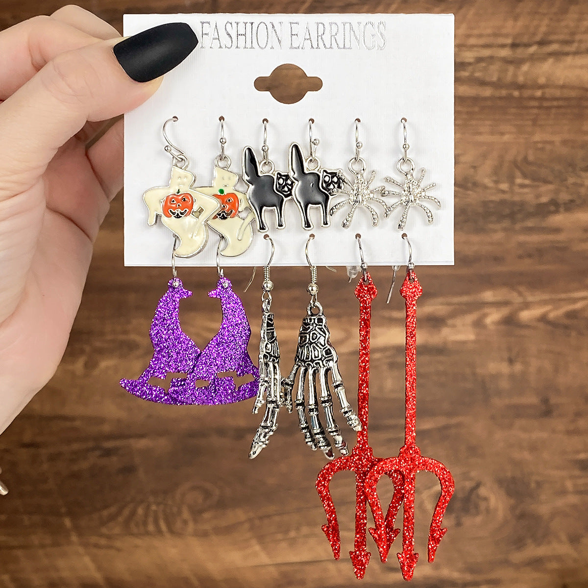 Halloween Suit Female Niche Affordable Luxury Earrings