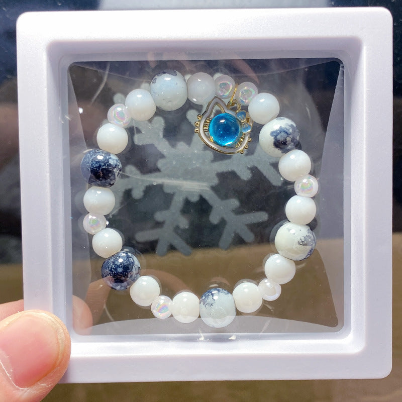 Women's High-grade Gourd Beaded Light Luxury Korean Style Girlfriends Bracelets